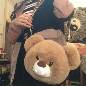 Cute Teddy Bear Shoulder Bag